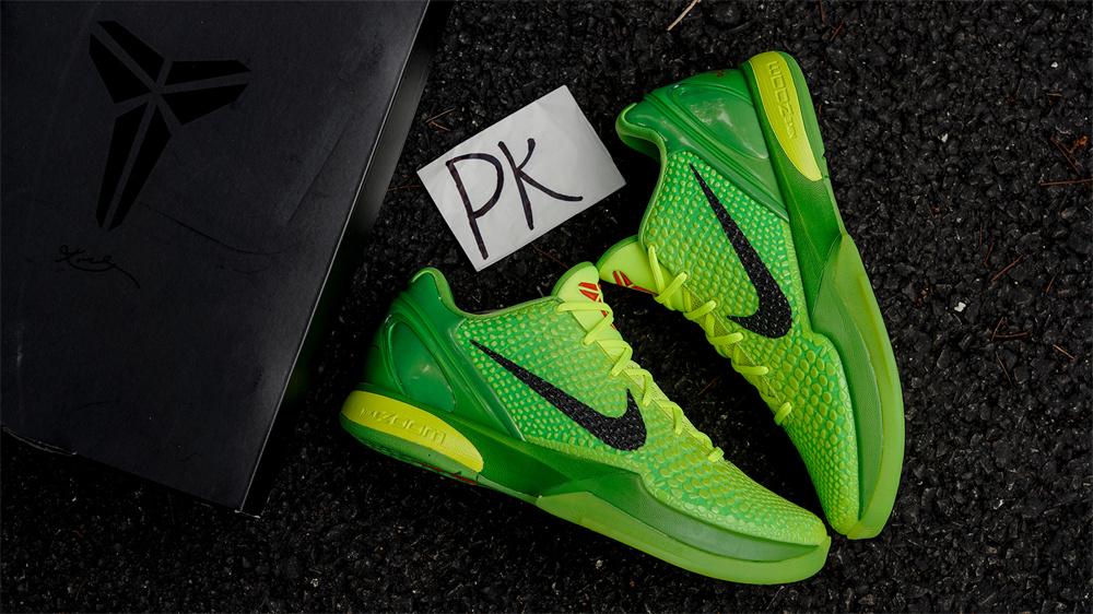 PK GOD Nike Kobe 6 Protro Grinch 2020 RETAIL MATERIALS READY TO SHIP